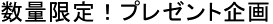 プレゼント企画